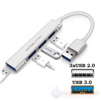 USB разветвитель Орбита OT-PCR17 USB3.0/2.0